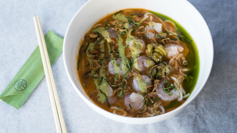 Banna Shrimp Cold Noodle Recipe Little Tong