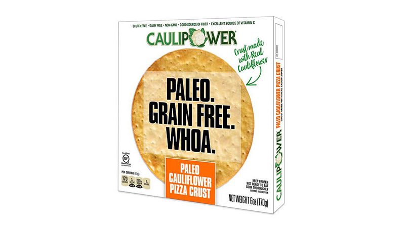 caulipower cauliflower pizza crust paleo