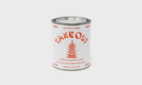 chinese takeout candle
