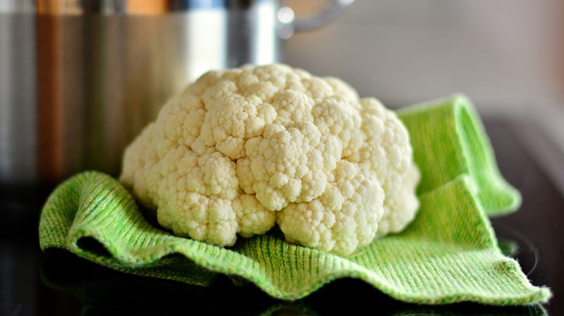 cooking cauliflower pot
