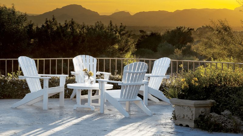 ivy terrace adirondack patio set