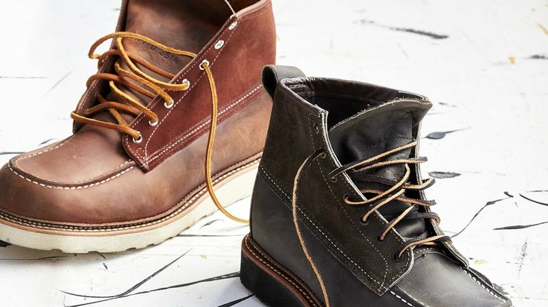 red wing x todd snyder moc toe boot