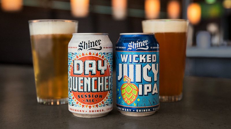 new shiner beers wicked juicy ipa and summer session ale