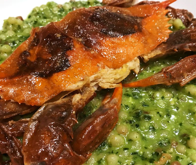 Soft shell crab La Toque