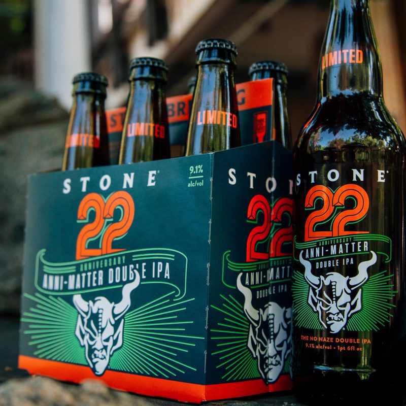 stone brewing 22nd anniversary anni matter double ipa annual 1