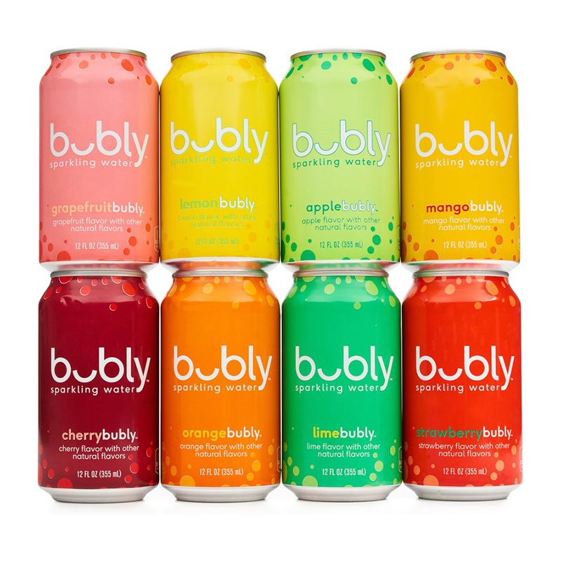 Bubly sparkling water