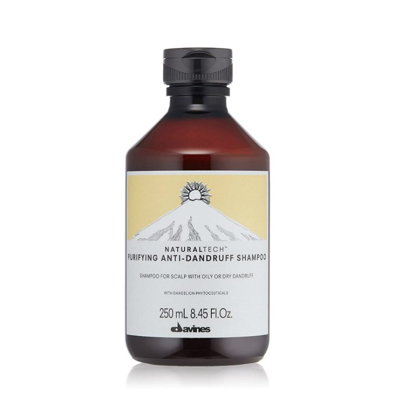 Davines Purifying Shampoo is a shampoo for scalp with oily or dry dandruff.