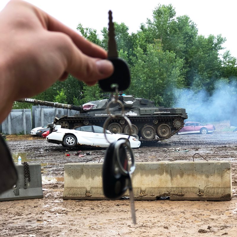 drive a tank