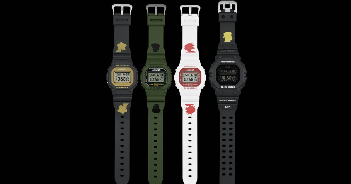 Casio Announces New G-Shock X Gorillaz Watch Collection - The Manual