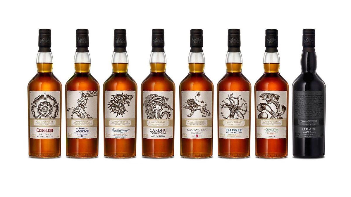 game of thrones house bottles