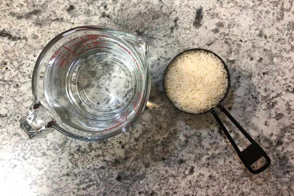 how to cook rice white 1