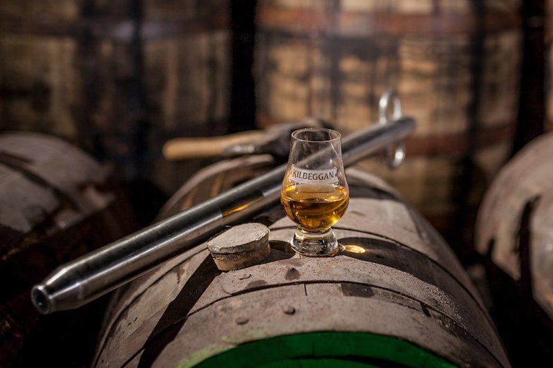 Kilbeggan Irish Whiskey barrel