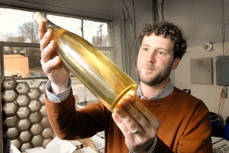 man making mead