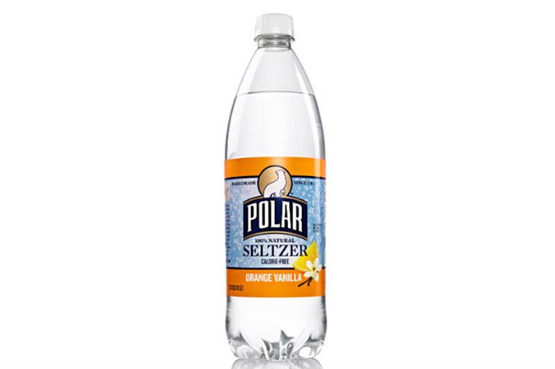 Polar Beverages seltzer orange vanilla sparkling water