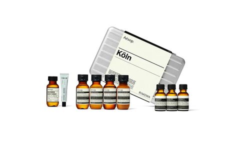 aesop x rimowa koln travel kit