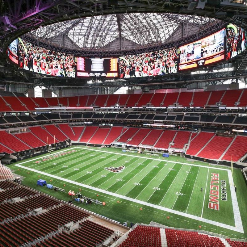 Super Bowl stadium for Super Bowl LIII in Atlanta, 2018 season