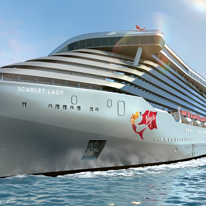 virgin voyages squid ink tattoo studio cruise vv scarlet lady front view 5