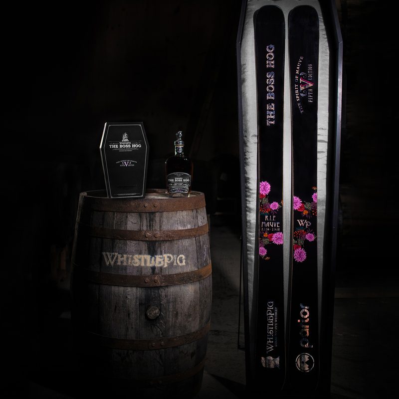 Whistle Pig and Parlor Skis