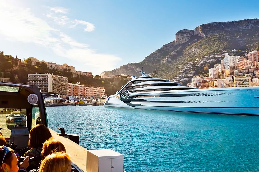 acionna mega yacht