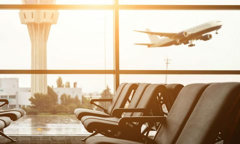 airport airplane plane flight