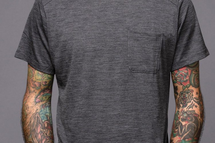 archietc tasman merino t-shirt