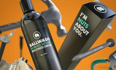 ballsy ball wash spray cologne tools