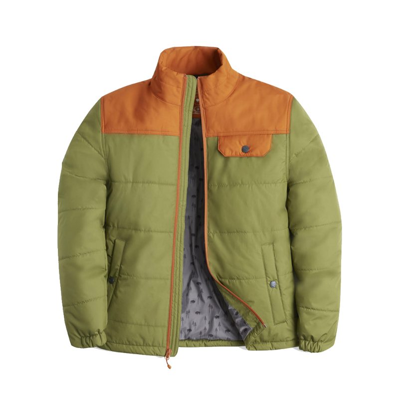 united by blue bison puffer jacket vest 1