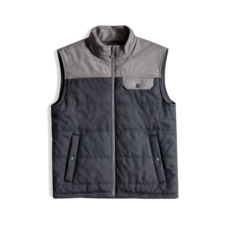 united by blue bison puffer jacket vest 2