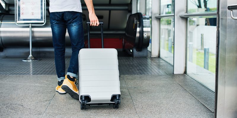 black friday travel luggage crop