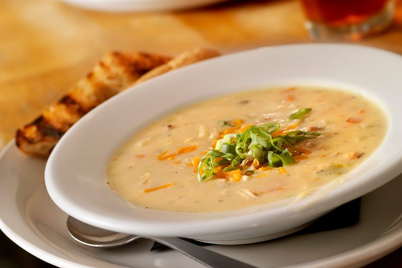 cheddar cheese soup chowder