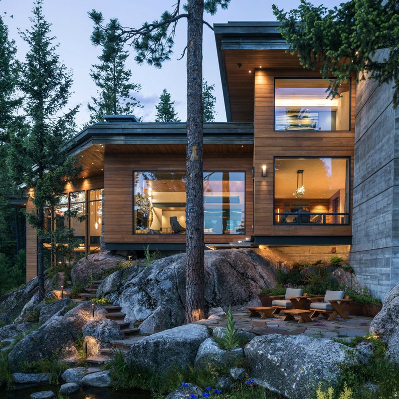 payette lake cliff house idaho mccall design planning 18
