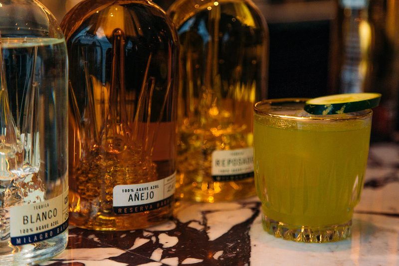 fifty mils tequila bar milagro cocktail