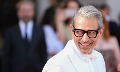 Jeff Goldblum on the red carpet