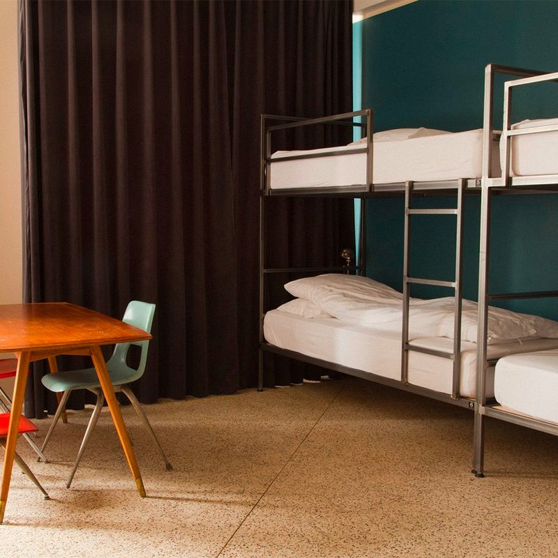 iceland kex hostel opening portland bedroom bunk beds