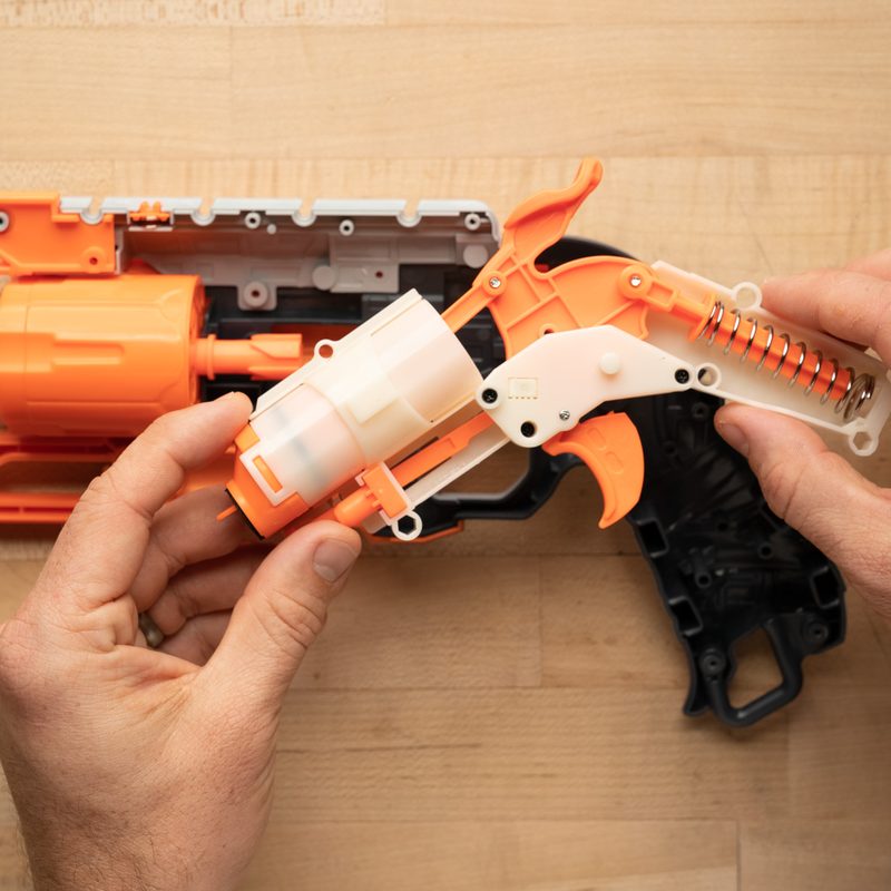 Hammershot Nerf Modification Tutorial Step 2