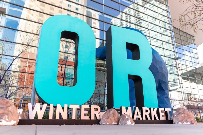 outdoor retailer winter market sign