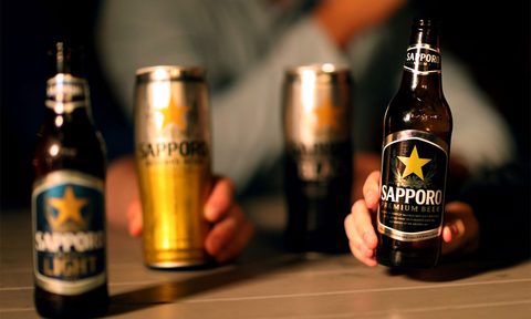 Sapporo beer