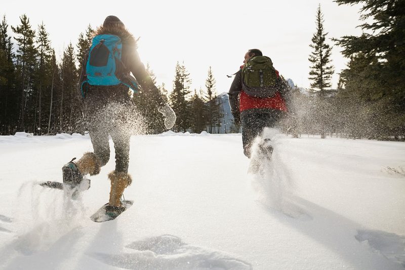 Snowshoeing