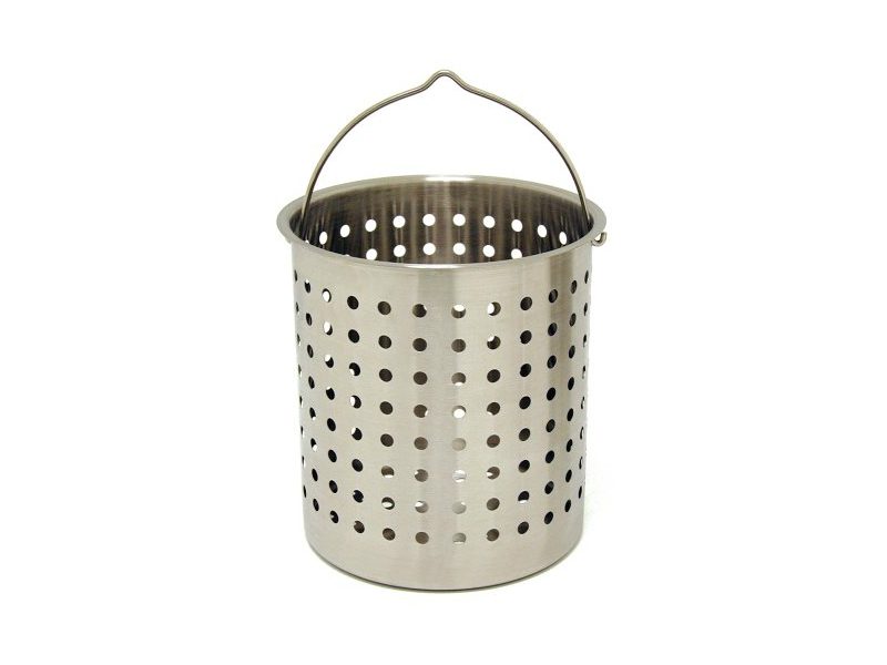 Bayou Classic 36-quart stainless steel perforated basket for frying