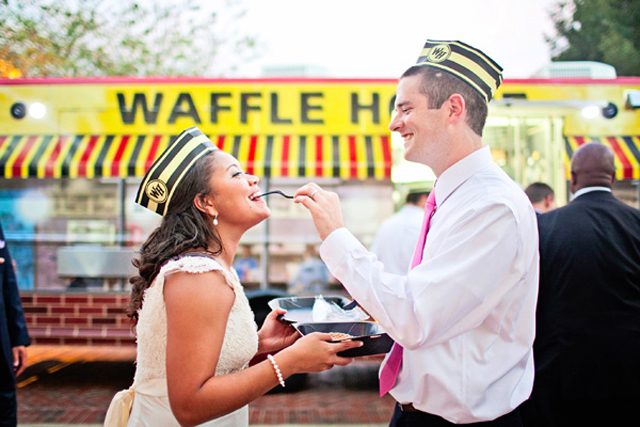 waffle house food truck wedding catering the 4