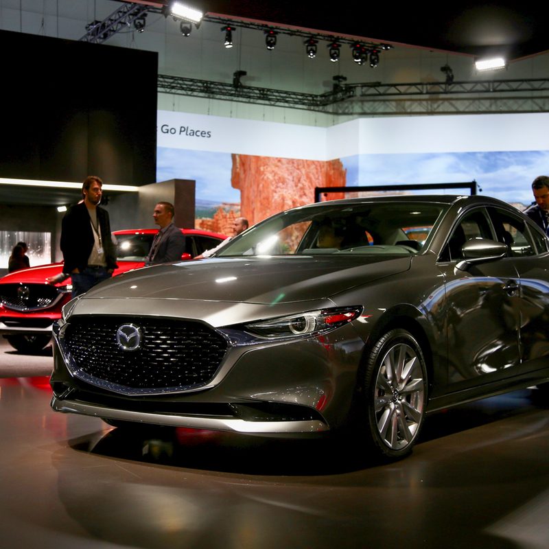 biggest reveals la auto show 2018 2019 mazda 3 sedan and hatchback 10