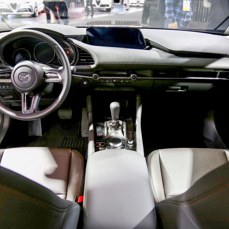 biggest reveals la auto show 2018 2019 mazda 3 sedan and hatchback 16