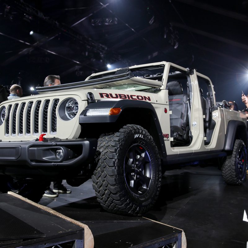 biggest reveals la auto show 2018 2020 jeep gladiator 23