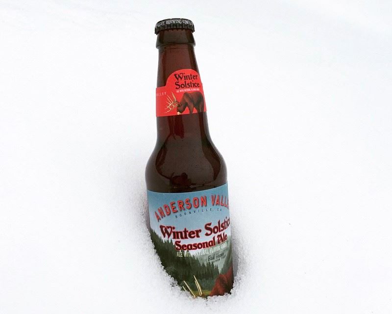 Anderson Valley Winter Solstaice seasonal ale
