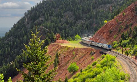 most scenic amtrak routes train travel usa california zephyr