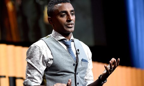 marcus samuelsson interview kevin love banana republic collaboration chefs getty images