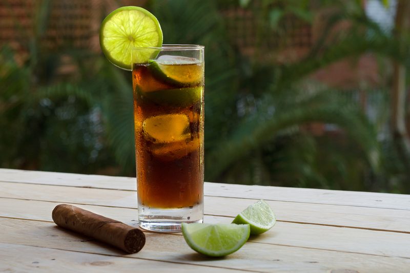 Cuba Libre dark and stormy