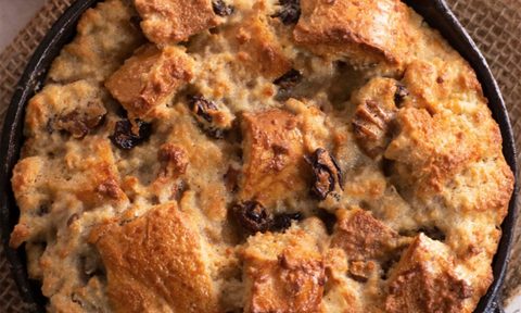 cinnamon hot toddy bread pudding