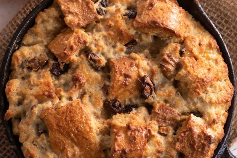 cinnamon hot toddy bread pudding