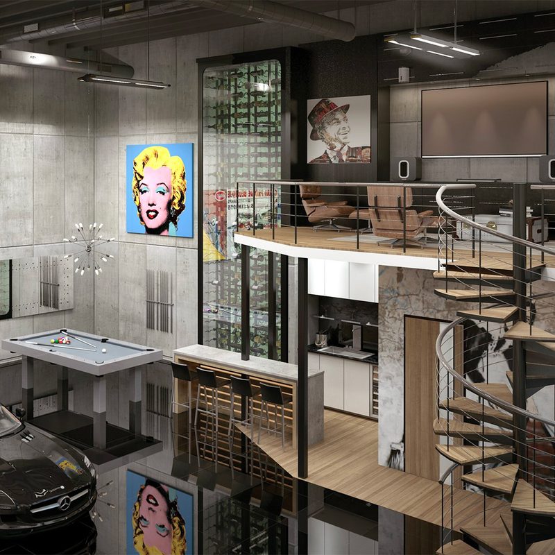 collection suites offers luxury condos just for storing your car room 1